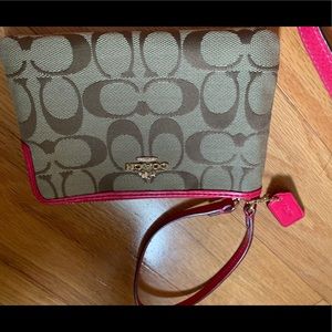 Coach wristlet